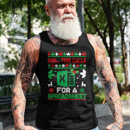 Oh this calls for a Spreadsheet Christmas sweater Excel Sweatshirt - Christmas Unisex T-Shirt/Hoodie/Sweatshirt - HNDS00