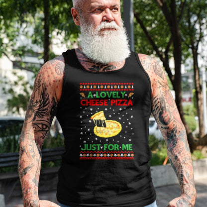 A Lovely Cheese Pizza Shirt Alone Funny Kevin X-Mas Home T-Shirt - Christmas Unisex T-Shirt/Hoodie/Sweatshirt - HNDS00