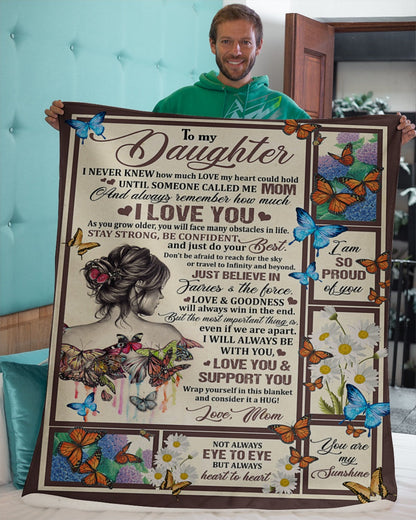 Special blanket for Daughter - From Mom blanket