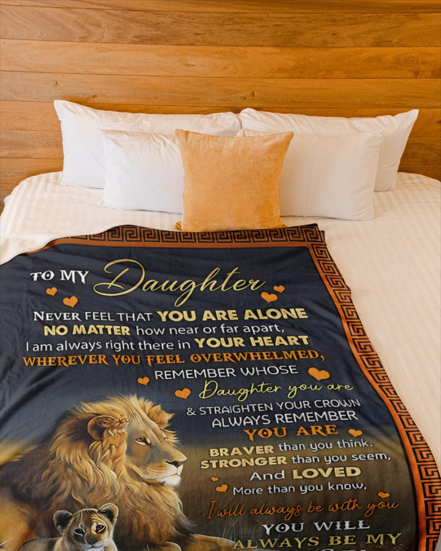Special Gift For Your Daughter Blanket - From Dad01 (SKUB11-103)