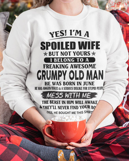 Grumpy Old Man June – Perfect gift for your wife – KATE06 (SKU08-63-06)