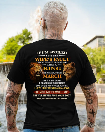 MARCH - SPOILED HUSBAND - GIFT FROM WIFE - NIKI03 (SKU26T-01-60-03)