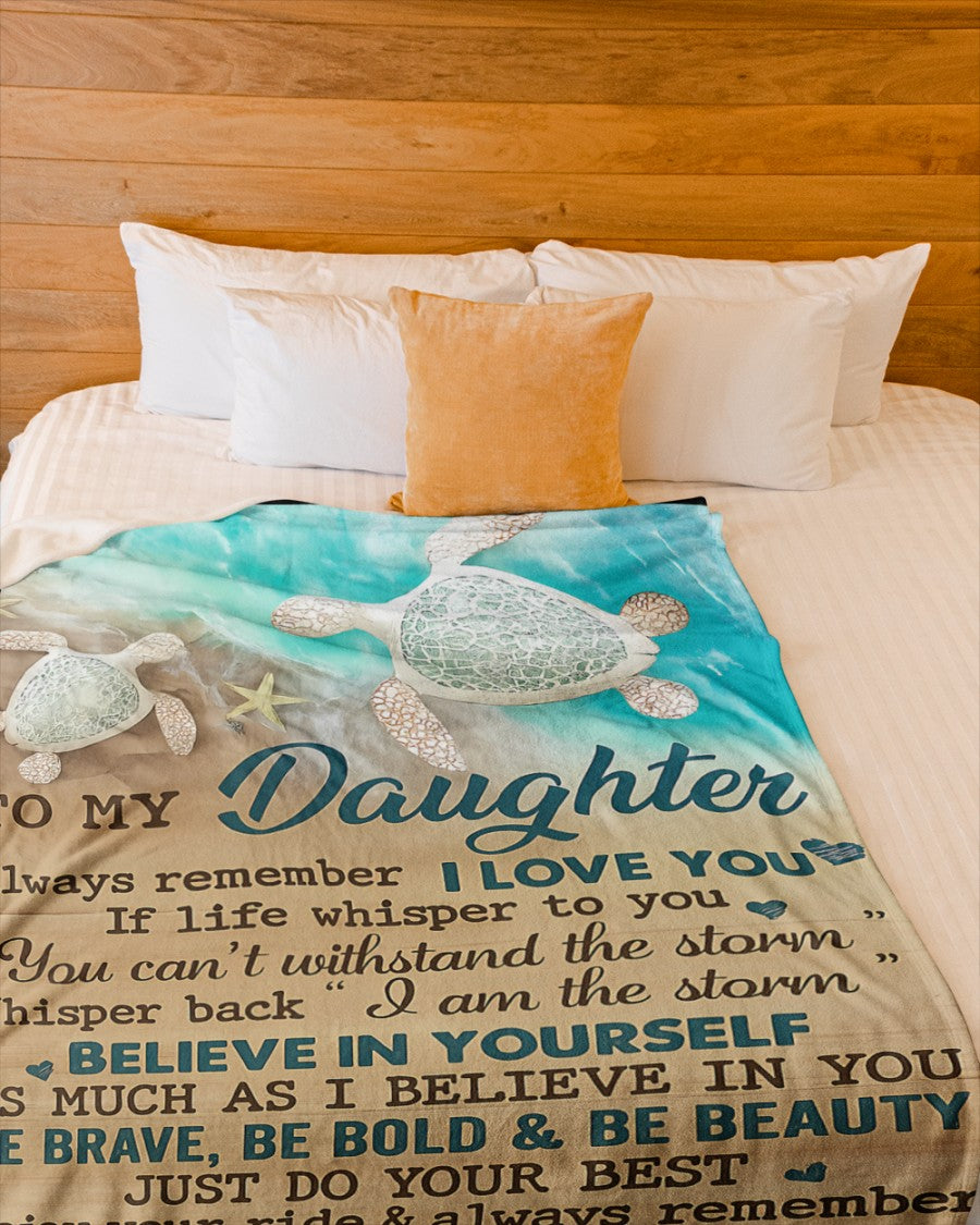 Special Gift For Your Daughter Blanket - From Mom