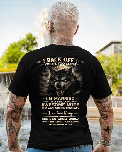 FEBRUARY - BACK OFF! YOU'RE TOO CLOSE - GIFT FROM WIFE - NIKI02 (SKU26T-01-25-02)