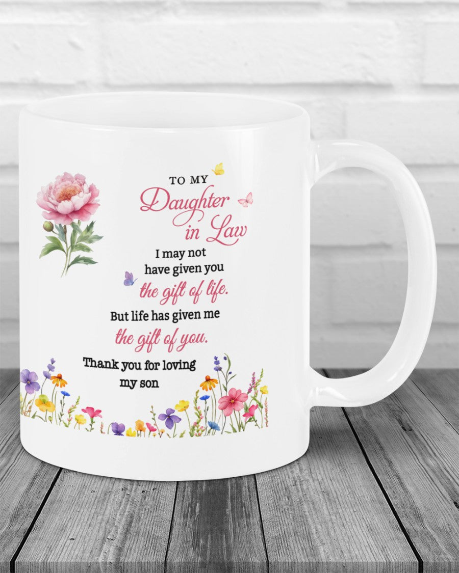 SPECIAL MUG FOR DAUGHTER - IN LAW - GIFT FROM MOTHER-IN-LAW/FATHER-IN-LAW - TIEN00 (SKU2607-33)