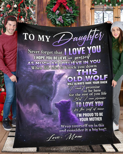 BLANKET FOR DAUGHTER FROM MOM FULL (SKUB12-89)