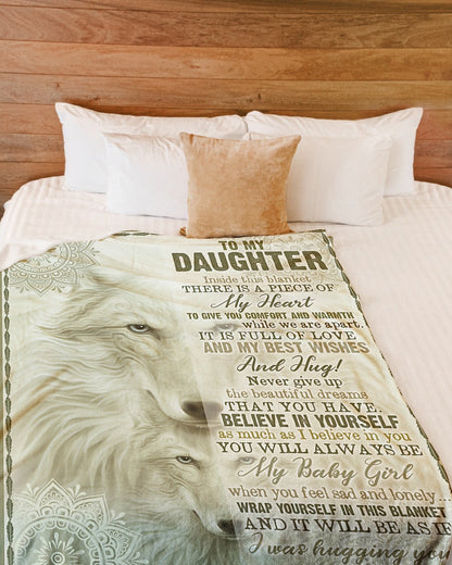 Special Gift For Your Daughter Blanket - From Dad