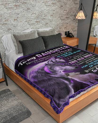 Special Gift For Your Daughter Blanket - From Dad