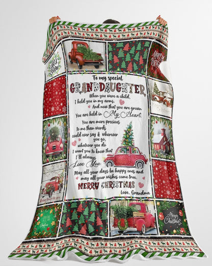 BLANKET FOR GRANDDAUGHTER FROM GRANDMA – XMAS GIFT (SKUB-CHRISTMAS5)