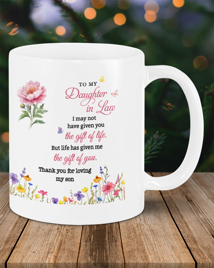 SPECIAL MUG FOR DAUGHTER - IN LAW - GIFT FROM MOTHER-IN-LAW/FATHER-IN-LAW - TIEN00 (SKU2607-33)