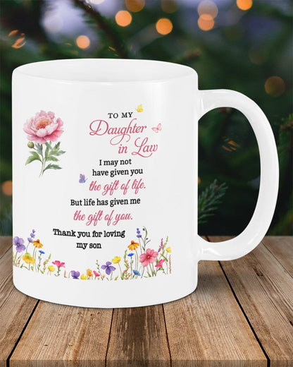 SPECIAL MUG FOR DAUGHTER - IN LAW - GIFT FROM MOTHER-IN-LAW/FATHER-IN-LAW - TIEN00 (SKU2607-33)