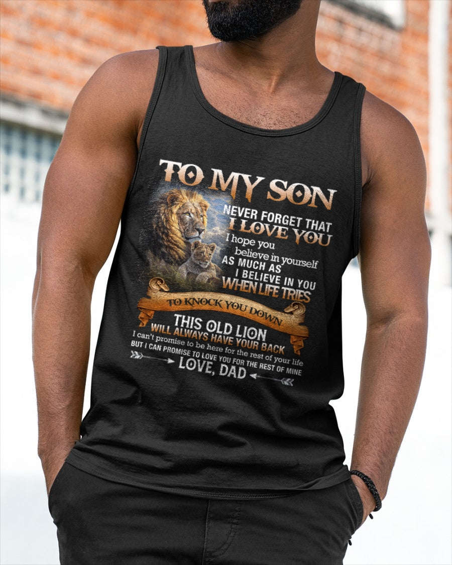 To My Son T-Shirt – Gift From Dad / Man - KATE00 (SKU12-76)
