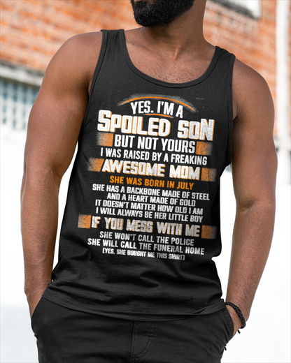 JULY - Raised By A Freaking Awesome Mom - FROM MOM TO SON - KATE07 (SKU26T-01-45-07)