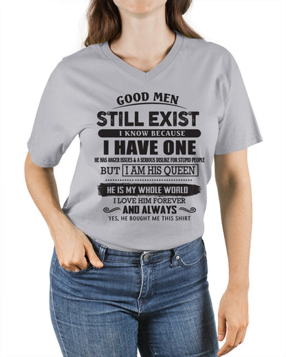 Good Men Still Exist - Perfect Gift For Your Girlfriend, Wife From Husband / Man - KATE00 (SKU07-166-00)