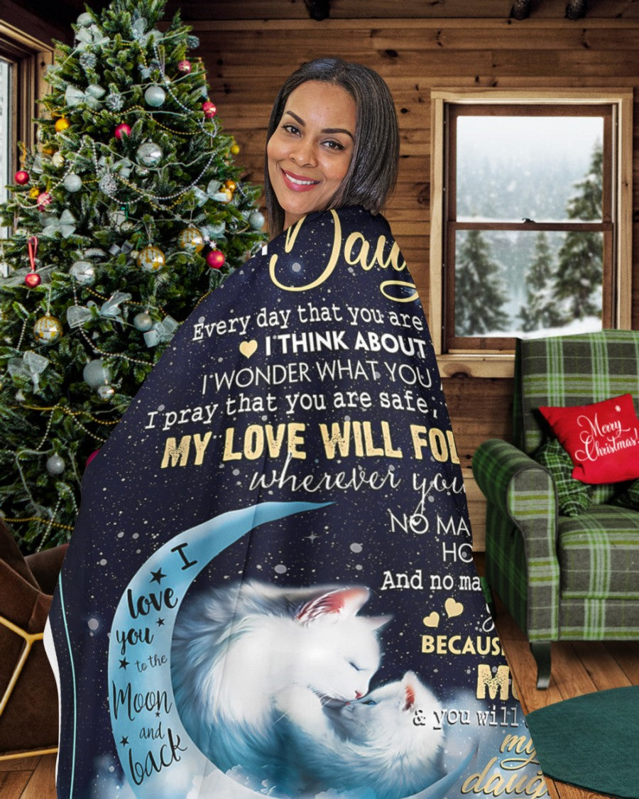 Special Gift For Your Daughter Blanket - From Mom (SKUB09-66)