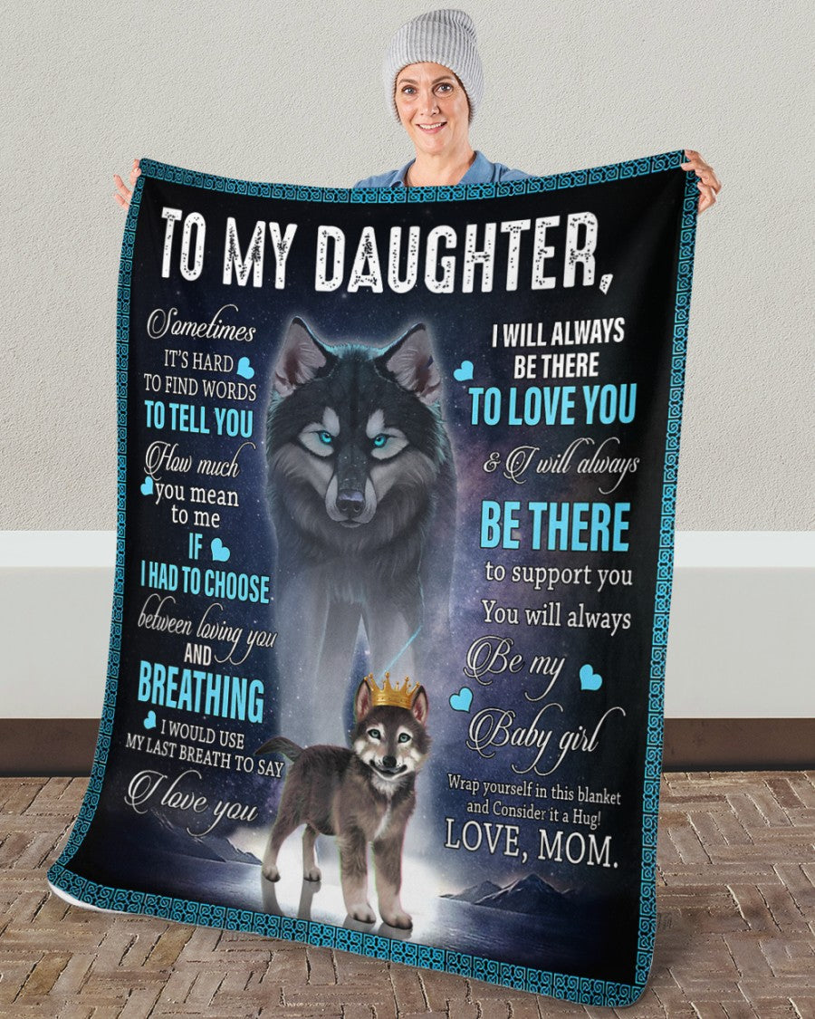 Special Gift For Your Daughter Blanket - From Mom