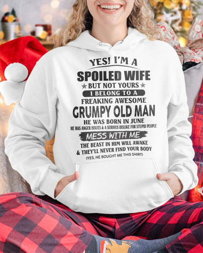 Grumpy Old Man June – Perfect gift for your wife – KATE06 (SKU08-63-06)