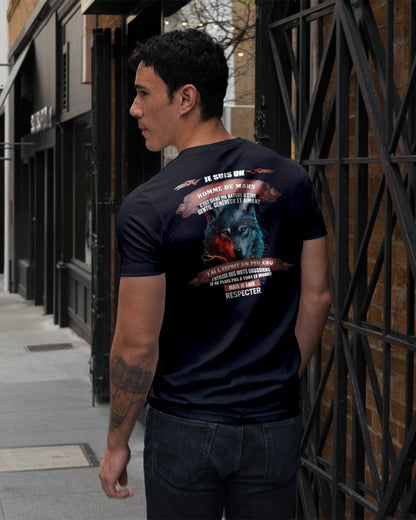 MARS - JE SAIS RESPECTER – T-SHIRT D’ANNIVERSAIRE POUR HOMME - frKATE03 (SKU12-266-03)