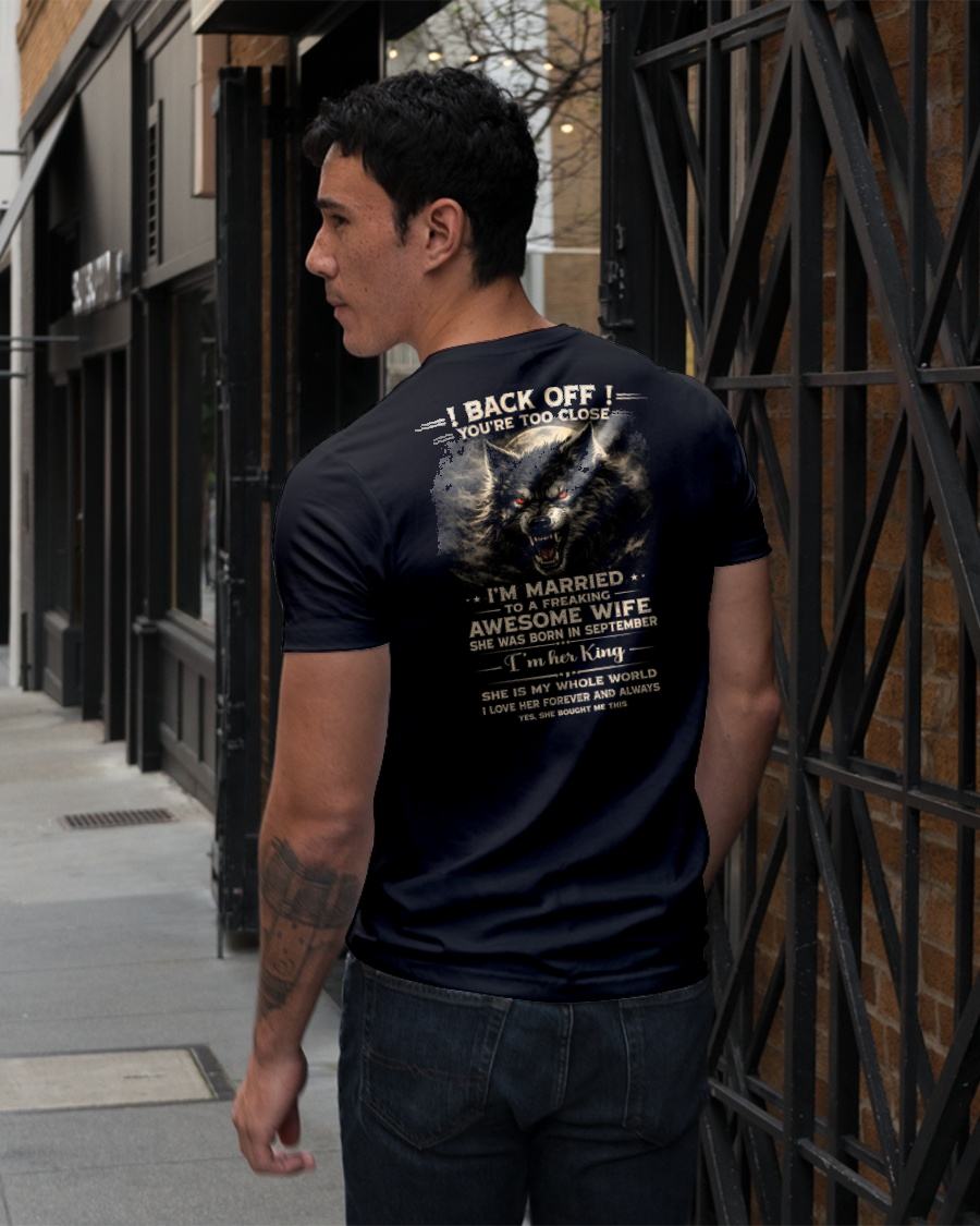 SEPTEMBER - BACK OFF! YOU'RE TOO CLOSE - GIFT FROM WIFE - NIKI09 (SKU26T-01-25-09)