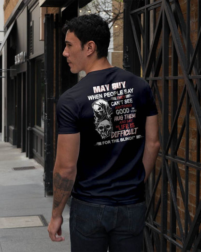 MAY - HUG THEM AND SAY... - BIRTHDAY T-SHIRT FOR MEN - KATE05 (SKU12-253-05)