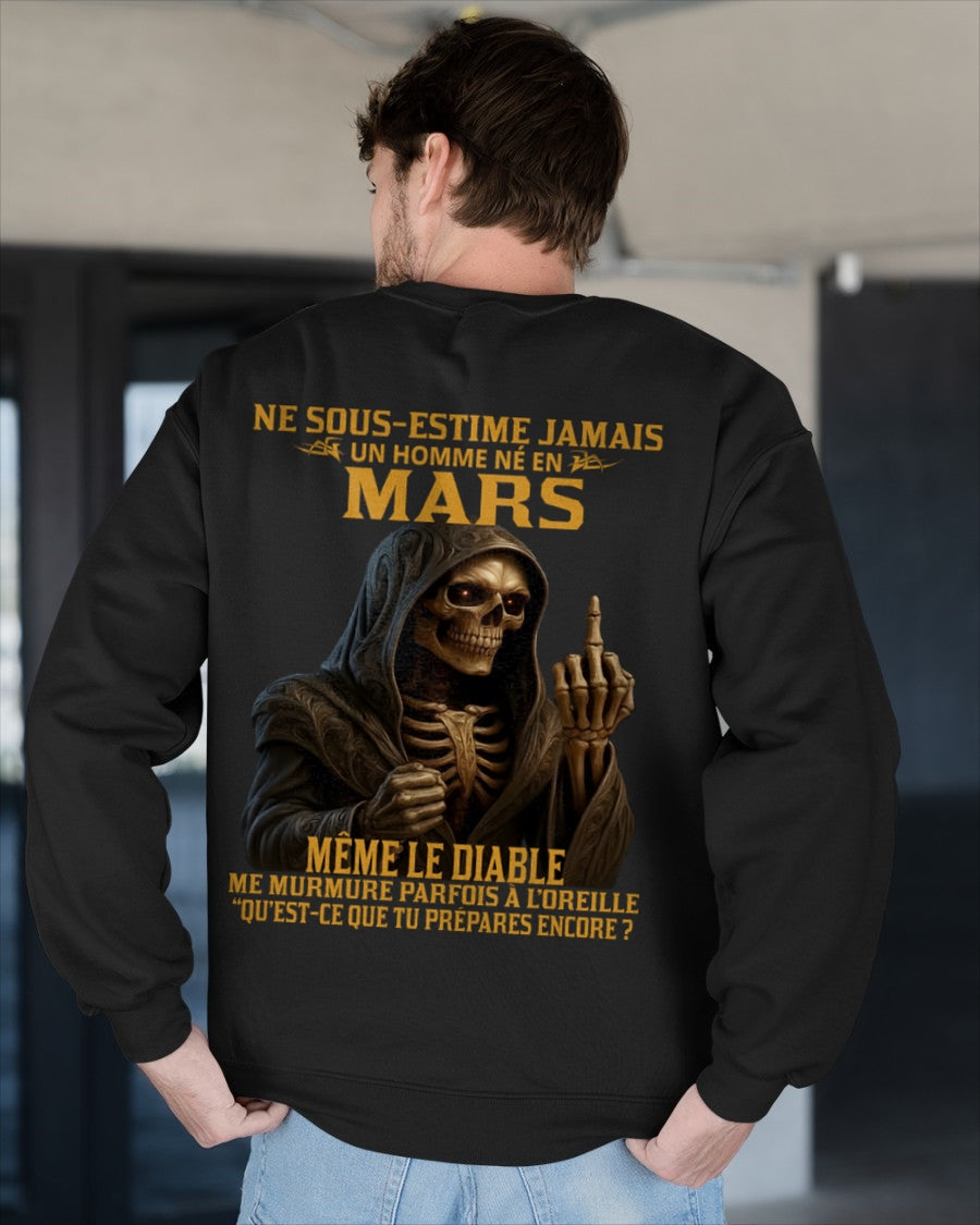 NE SOUS-ESTIME JAMAIS UN HOMME NÉ EN MARS Fr03 KATE03 male (SKU12-305-03)