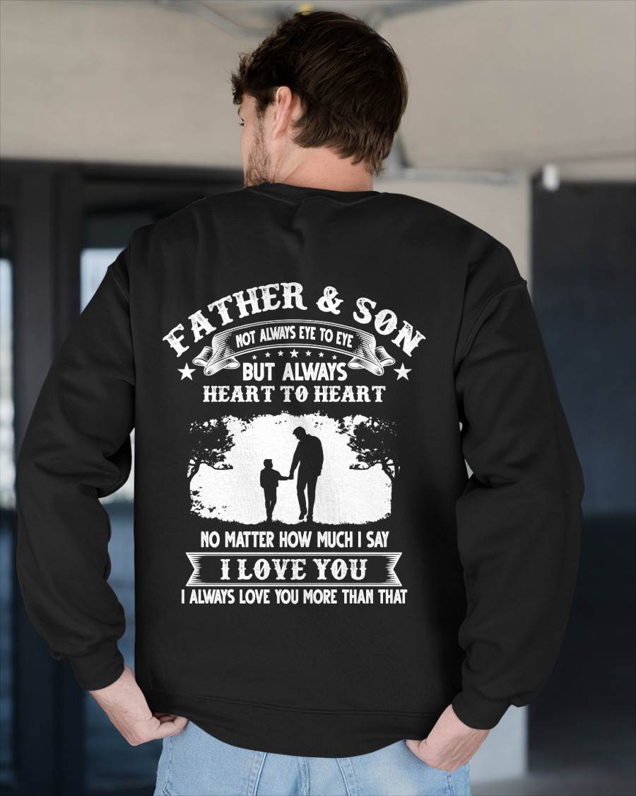FATHER & SON - T SHIRT- GIFT FROM DAD -NIKI00 (SKU2606-130)