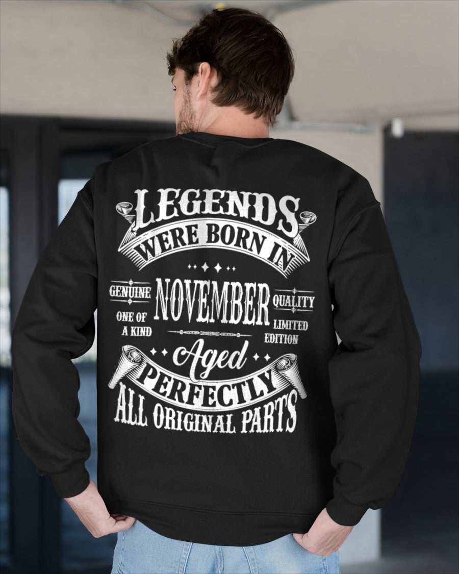 LEGEND WERE BORN IN NOVEMBER - male (SKU08-37-11) FULL