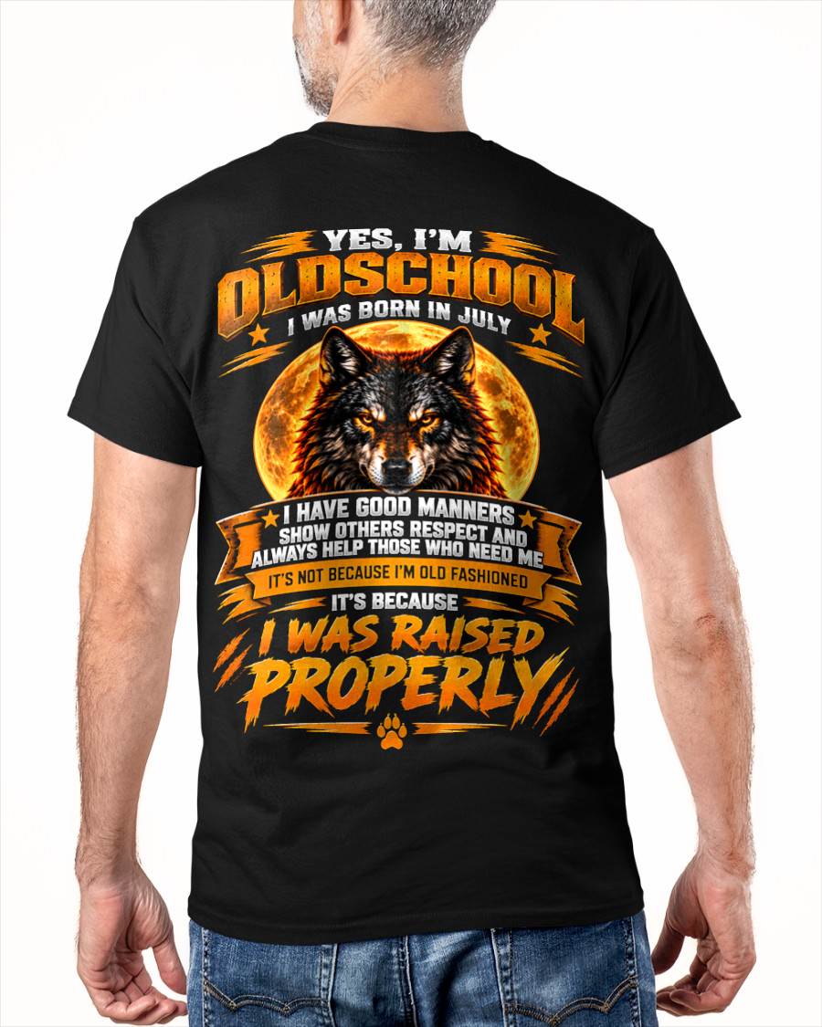 JUlY - YES, I'M  OLDSCHOOL - GIFT FOR MEN -NIKI07 - (SKU2610-219-07)