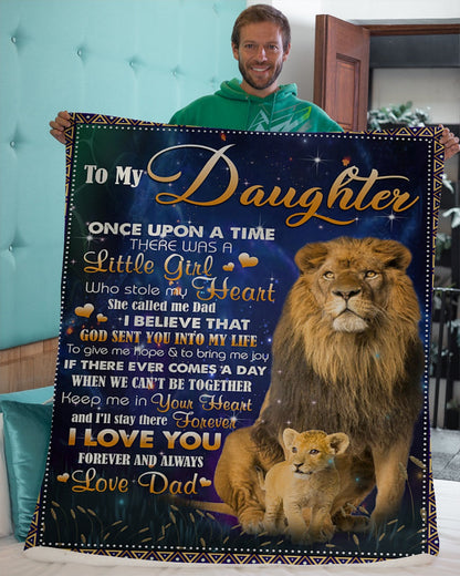 Special blanket for Daughter - From Dad blanket
