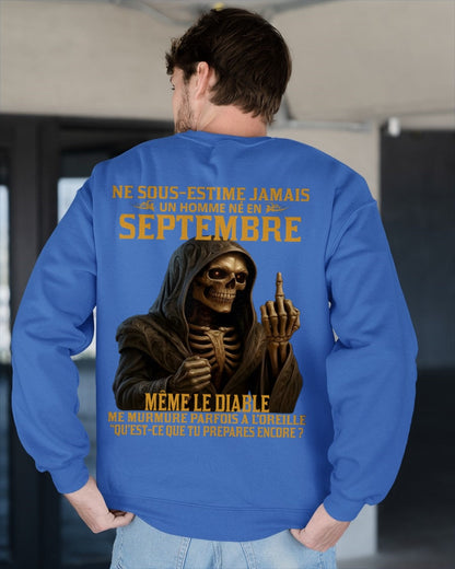 NE SOUS-ESTIME JAMAIS UN HOMME NÉ EN SEPTEMBRE Fr09 KATE09 male (SKU12-305-09)