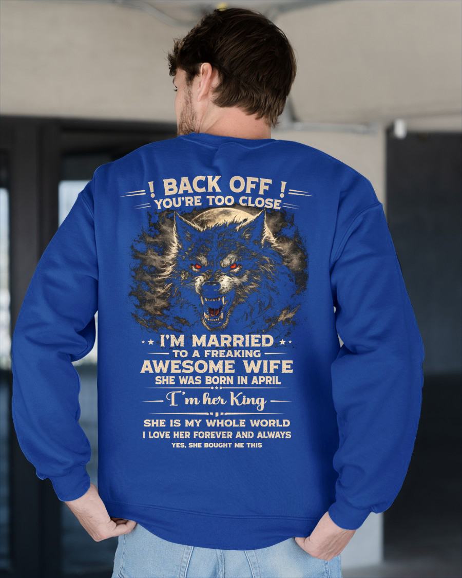 APRIL - BACK OFF! YOU'RE TOO CLOSE - GIFT FROM WIFE - NIKI04 (SKU26T-01-25-04)