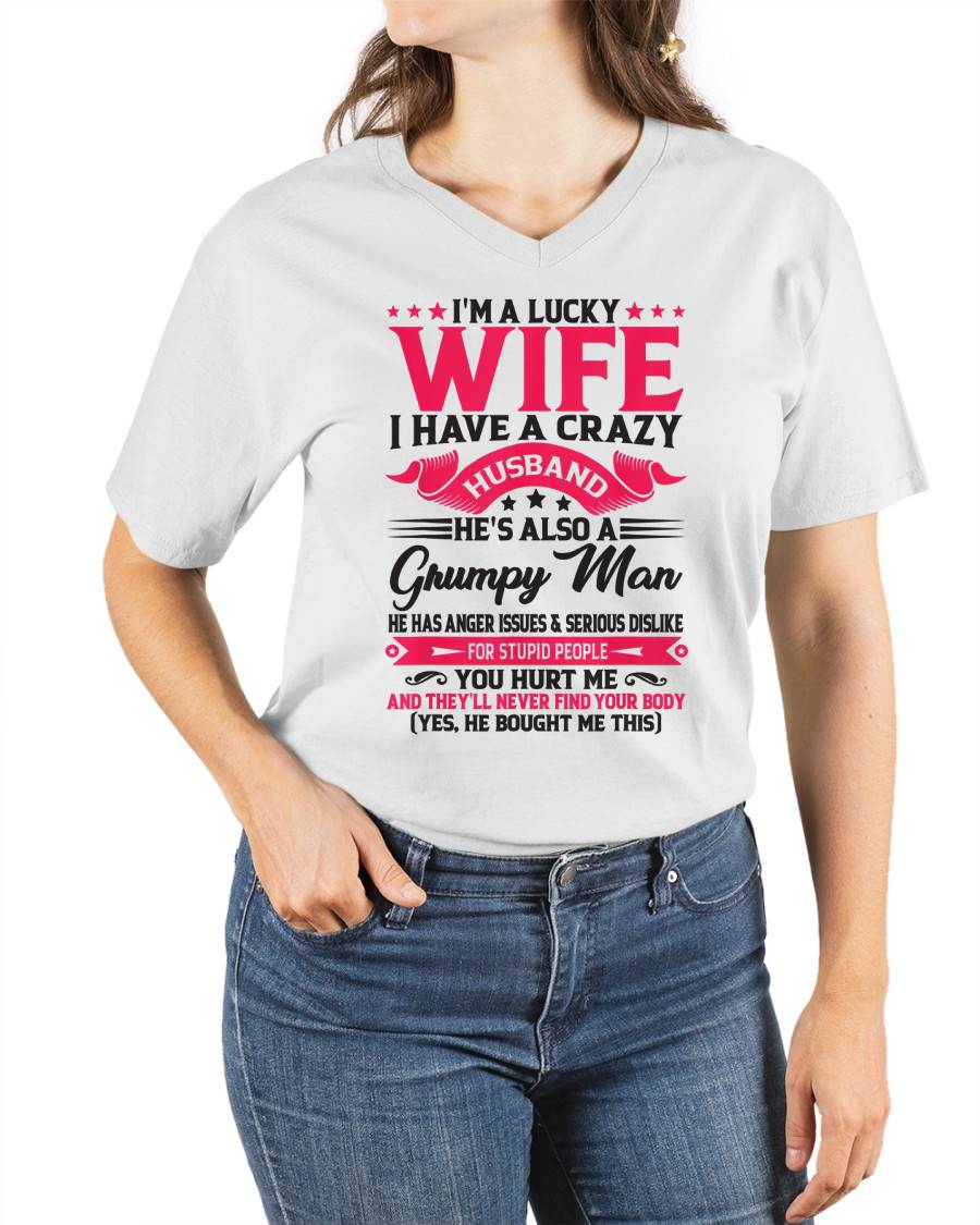 TO MY WIFE - I'M A LUCKY WIFE - GIFT FROM HUSBAND - NIKI00 (SKU10-136-00)