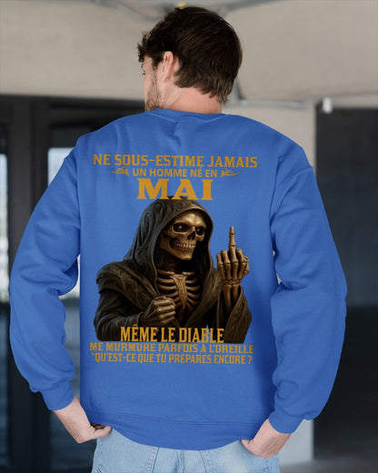 NE SOUS-ESTIME JAMAIS UN HOMME NÉ EN MAI Fr05 KATE05 male (SKU12-305-05)