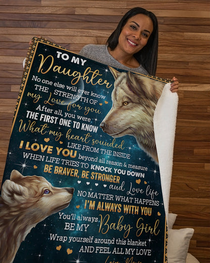 Special blanket for Daughter - From Mom blanket