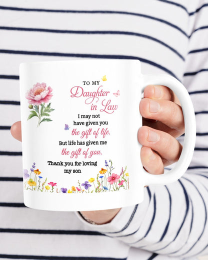 SPECIAL MUG FOR DAUGHTER - IN LAW - GIFT FROM MOTHER-IN-LAW/FATHER-IN-LAW - TIEN00 (SKU2607-33)