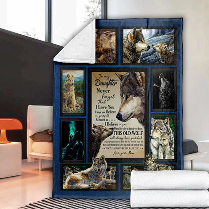 Special Gift For Your Daughter Blanket - From Mom