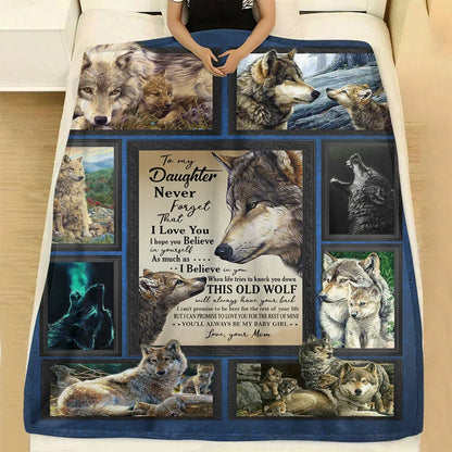 Special Gift For Your Daughter Blanket - From Mom
