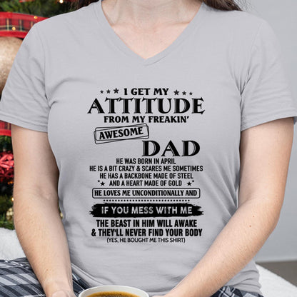 April - Gift For Son and Daughter From Dad - KATE04 - (SKU-TDADC-04)